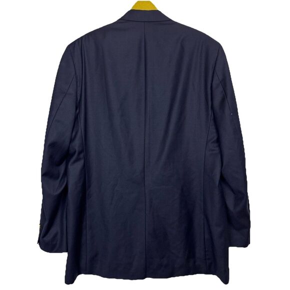 Vintage Lauren Ralph Lauren Single Breasted Blazer 44XL Wool Crest Gold Button - Picture 2 of 12